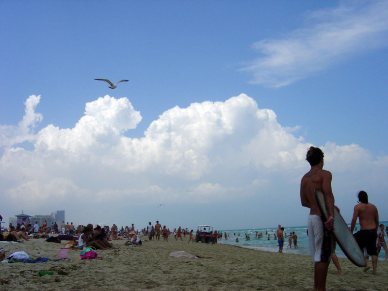 South Beach real estate, Miami Beach Florida - view of ocean 