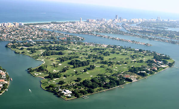 Indian Creek real estate Indian Creek Island Florida - arial view 2 of Village